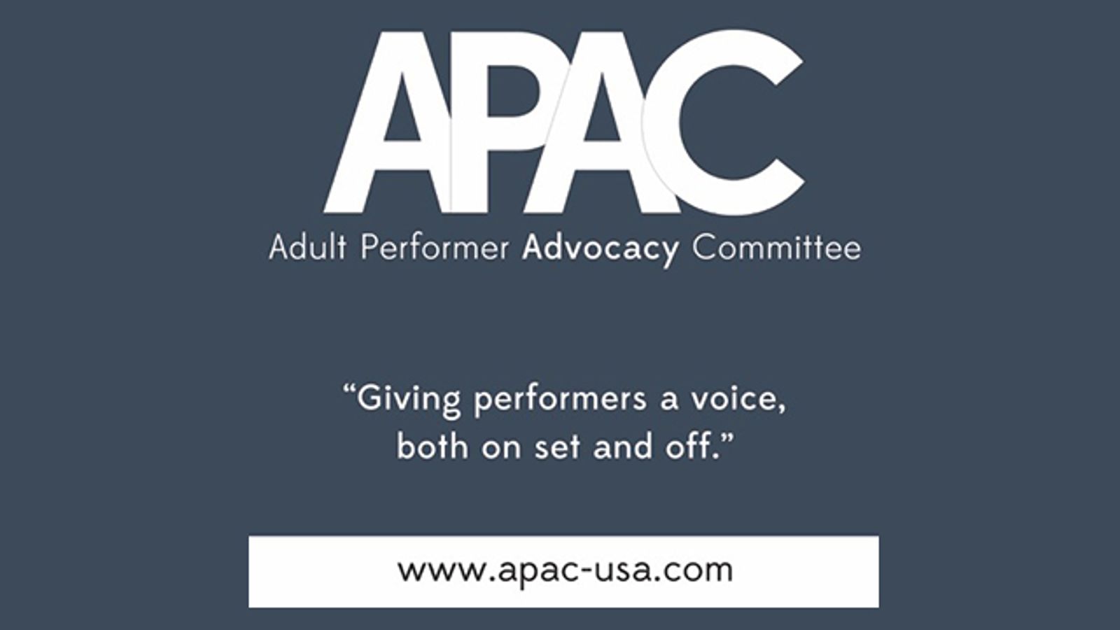 APAC Encourages Performer Participation in Adult Industry Survey