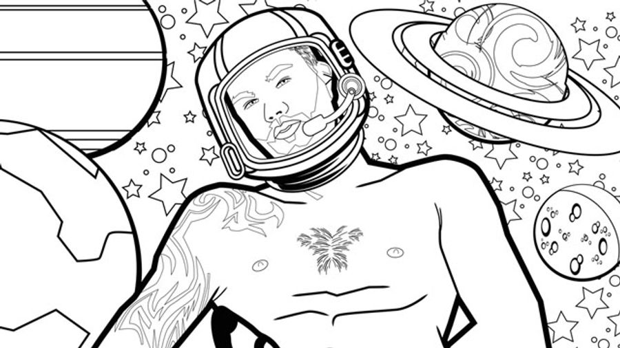 Gay Stars Turned Into Adult Coloring Pages By AdamMaleBlog