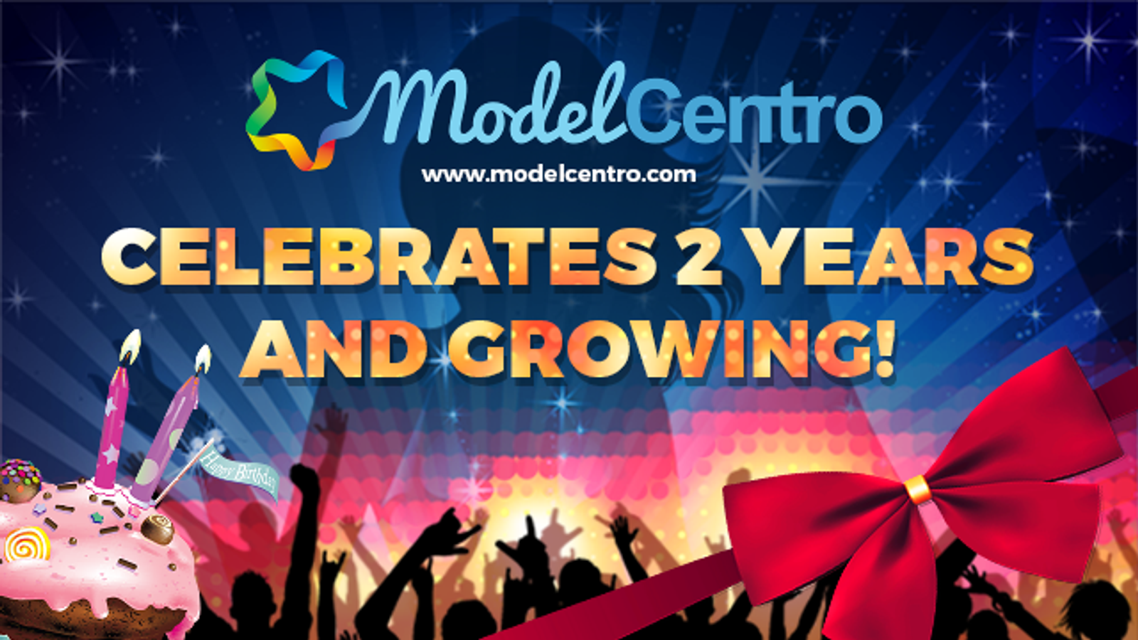 ModelCentro Toasts Two-Year Mark