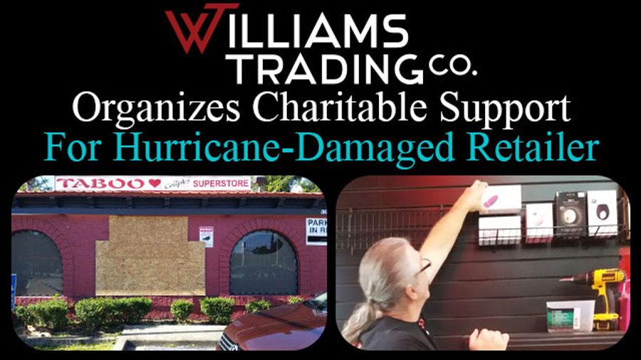 Williams Trading Spearheads Hurricane Relief Efforts For Taboo Adult
