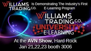 Williams Trading to Demonstrate First E-Learning Program at AEE