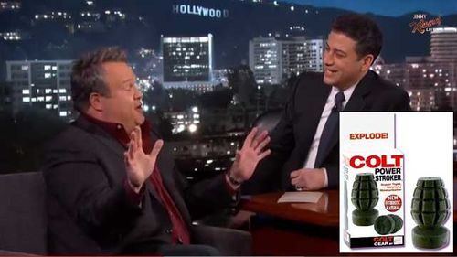 Eric Stonestreet and the Colt Power Stroker on 'Jimmy Kimmel Live'