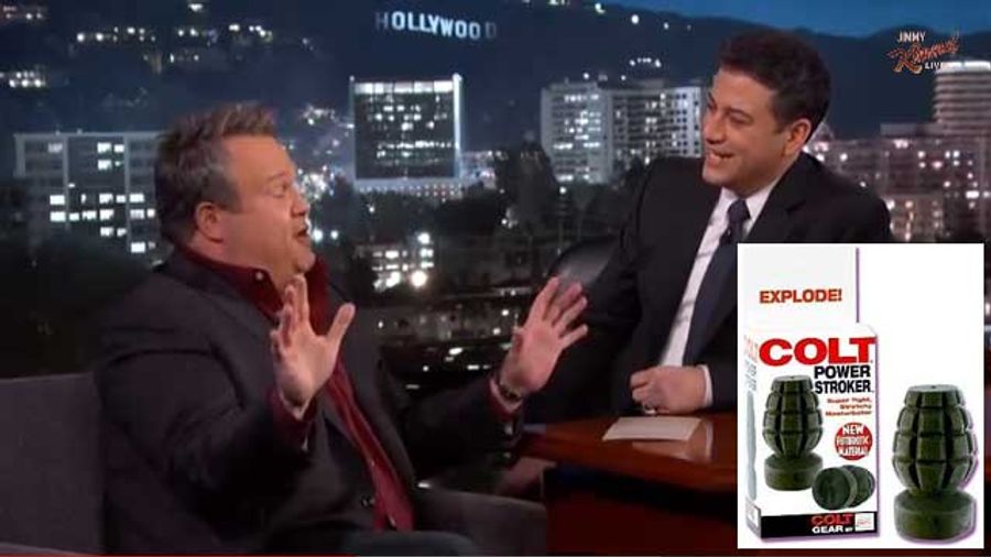 Eric Stonestreet and the Colt Power Stroker on 'Jimmy Kimmel Live'