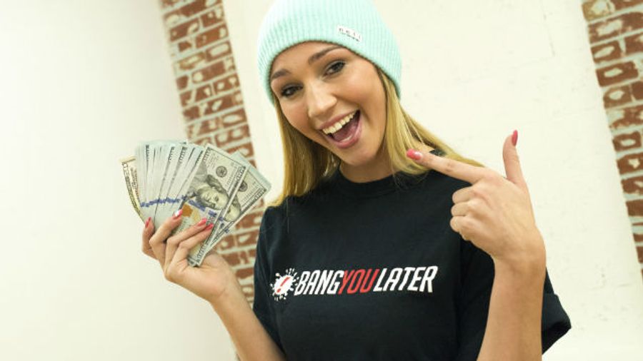 Kendra Sunderland Visits BangYouLater.com in Montreal