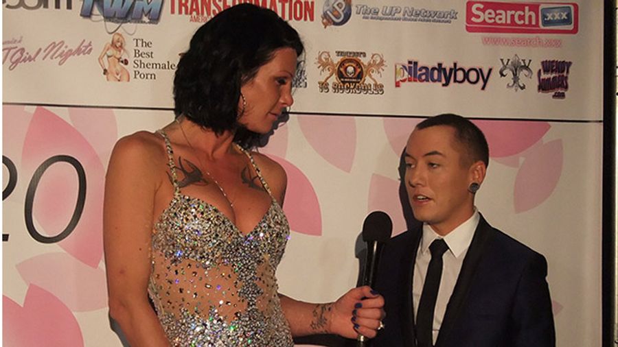 Jessy Dubai, Kelly Klaymour Score at Transgender Erotica Awards
