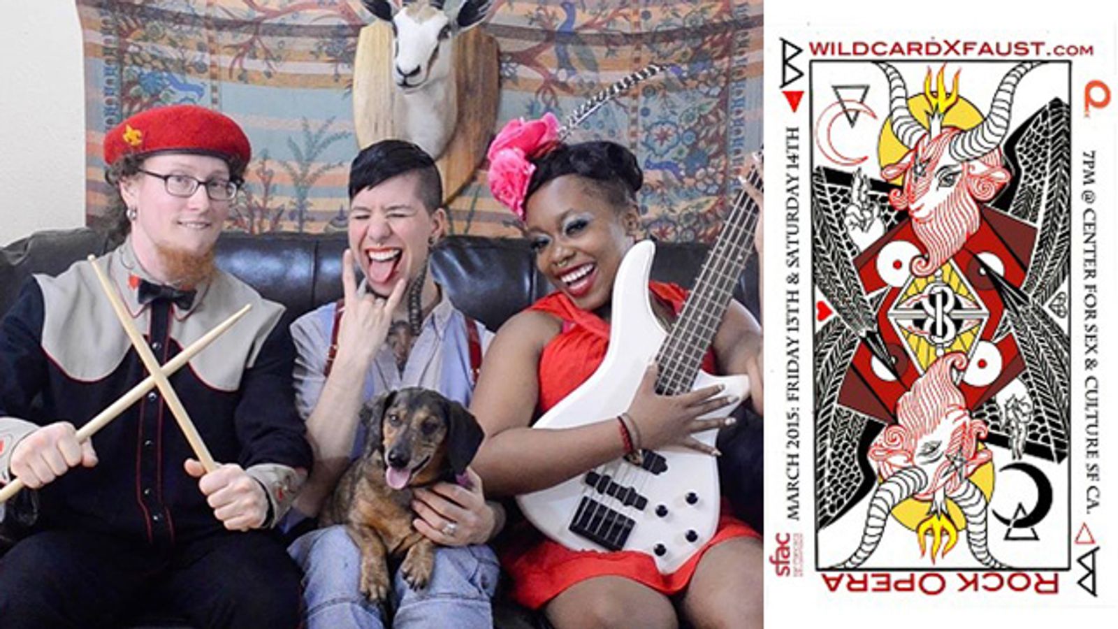 TROUBLEfilms Sponsors Queer Rock Opera 'WildcardxFaust'