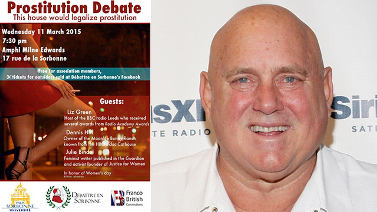 Dennis Hof In Paris To Debate Prostitution at The Sorbonne