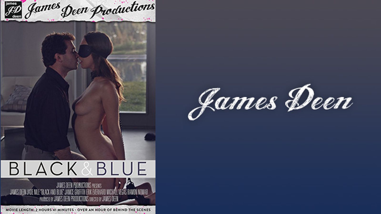 James Deen Releases BDSM-Themed ‘Black & Blue’