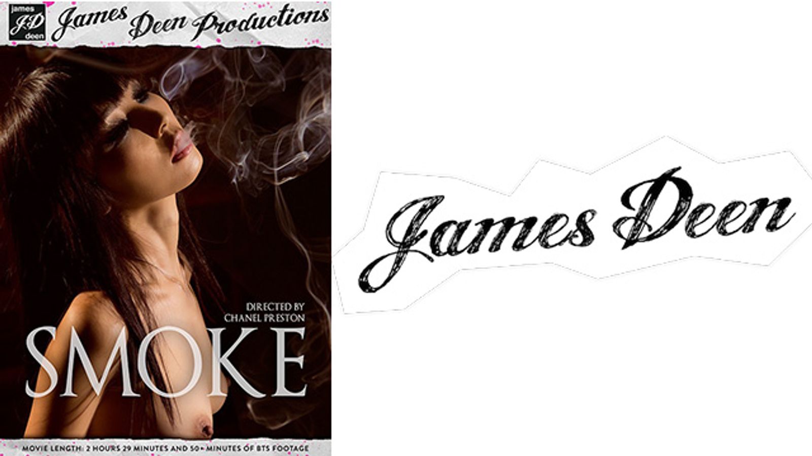 James Deen Productions Ships Chanel Preston's ‘Smoke’