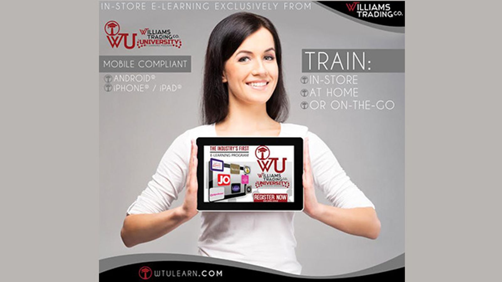 Williams' WTU e-Learning Upgrades To A Fully Mobile Platform