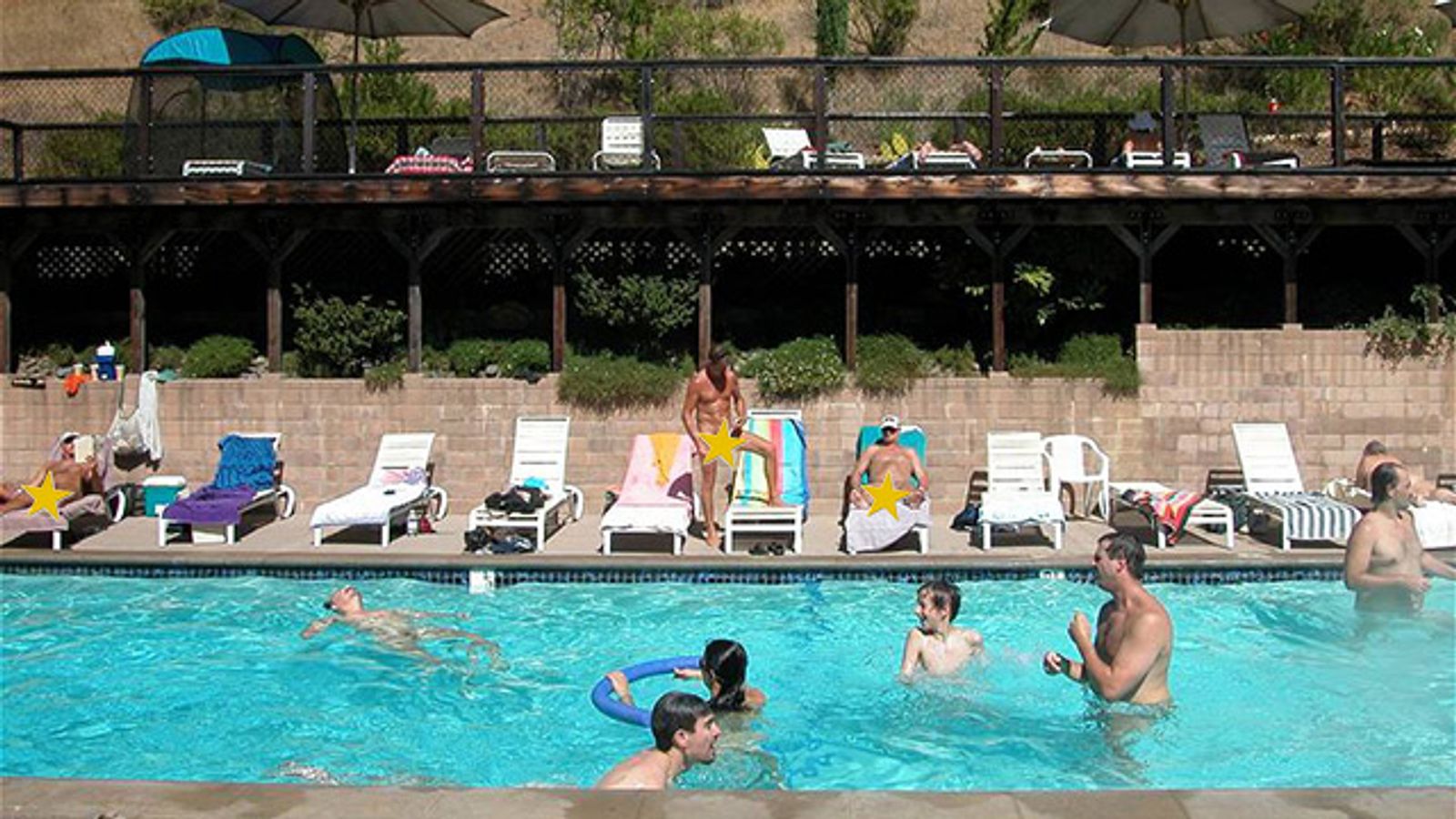 CA Nudists Charged With Stealing Water for Swimming Pool