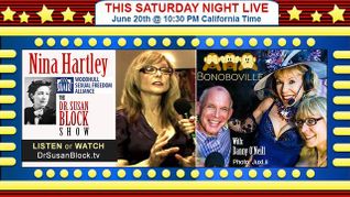 Dr. Suzy Welcomes Nina Hartley, Woodhull Sexual Freedom Alliance