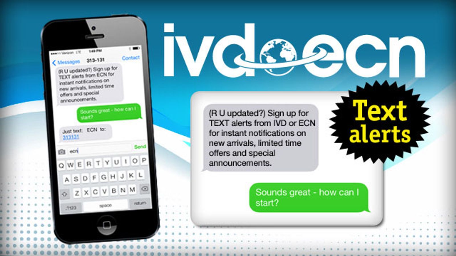 IVD|ECN Keeps Customers Informed, Able To Place Orders With New Text Message Service