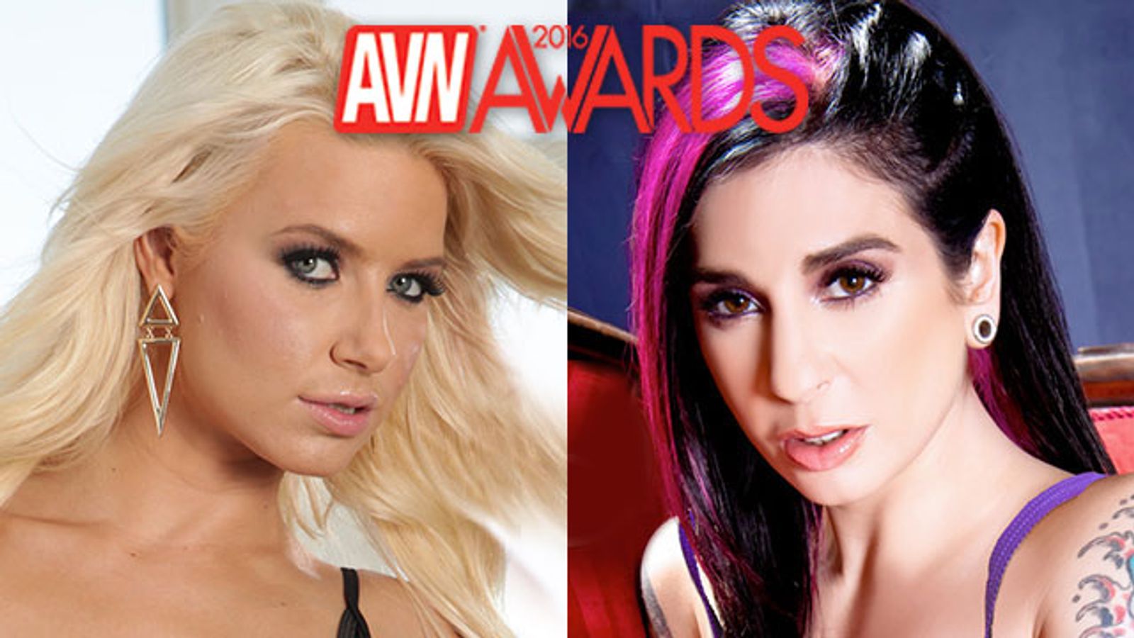 Joanna Angel, Anikka Albrite Named Hosts of 2016 AVN Awards