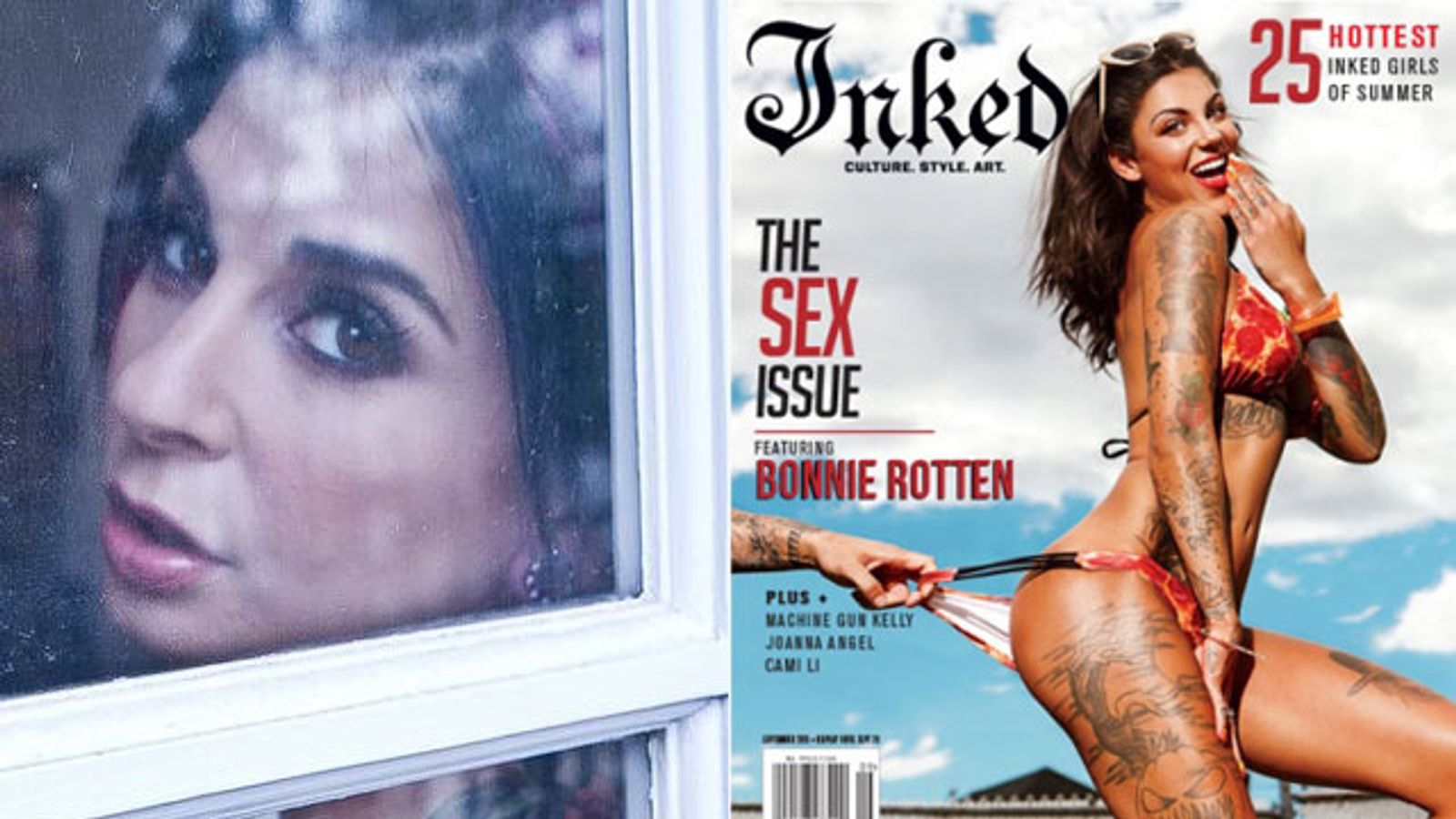 Bonnie Rotten, Joanna Angel Featured in 'Inked' Sex Issue