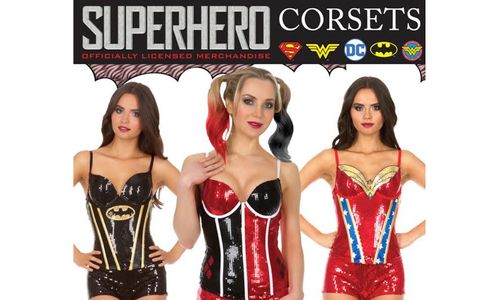 Xgen Products Now Has Superhero Corset Sets