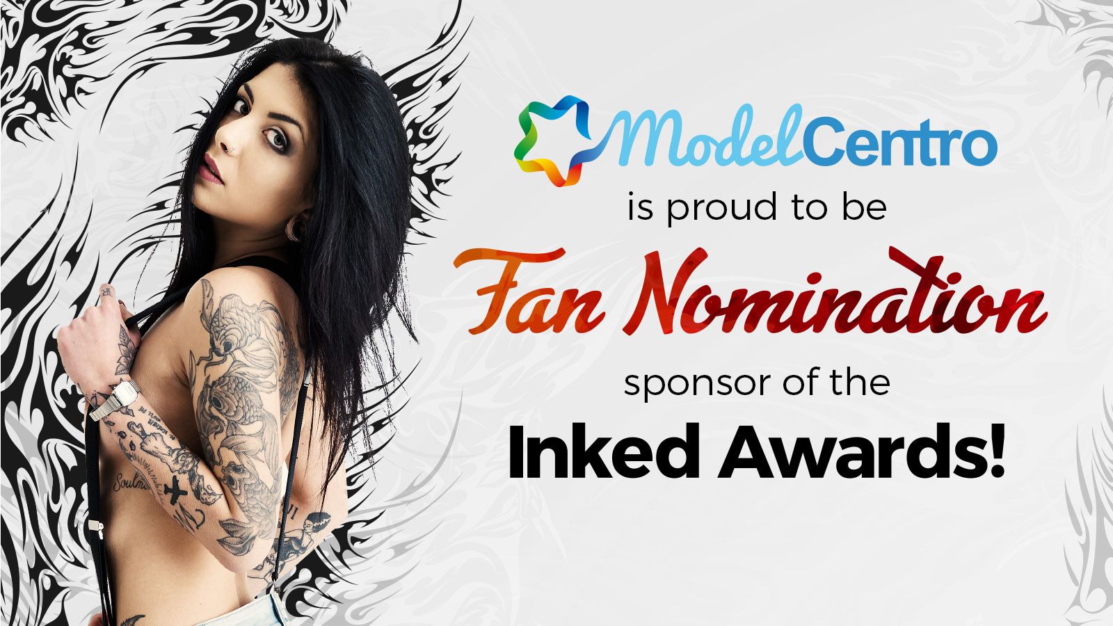 ModelCentro Sponsors Inked Awards' Fan Nominations