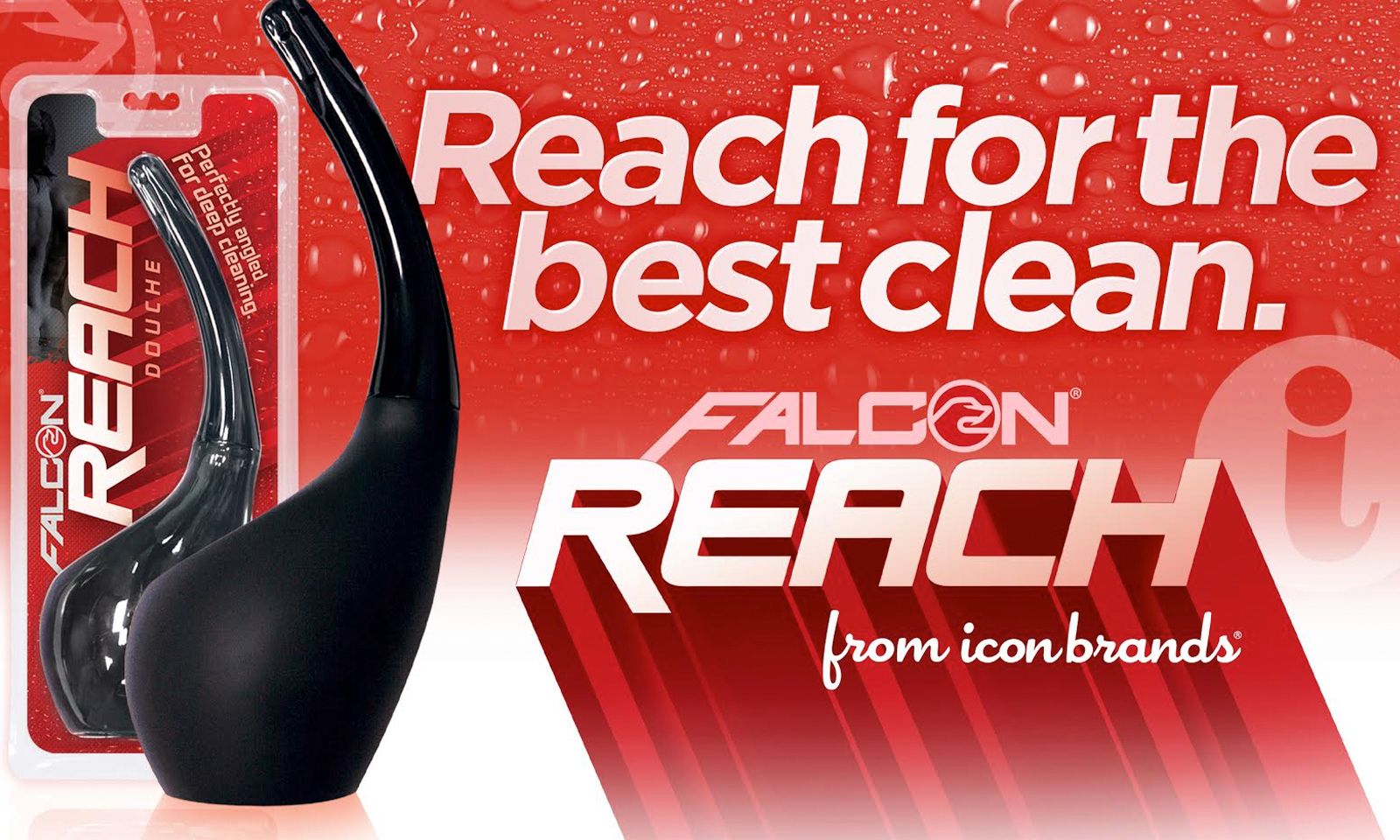Icon, Falcon Debut Patented Reach Douche