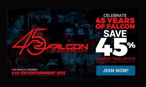 FalconStudios.com Revamps Site, Tour For Its 45th Anniversary