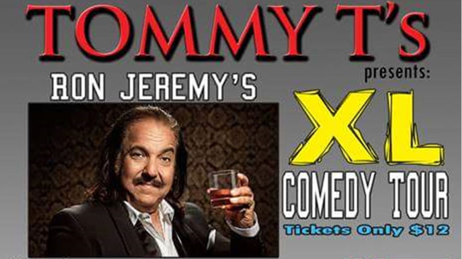 Catch Ron Jeremy Doing Stand-Up Comedy Saturday Night
