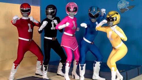 Power Rangers Get The WoodRocket Treatment