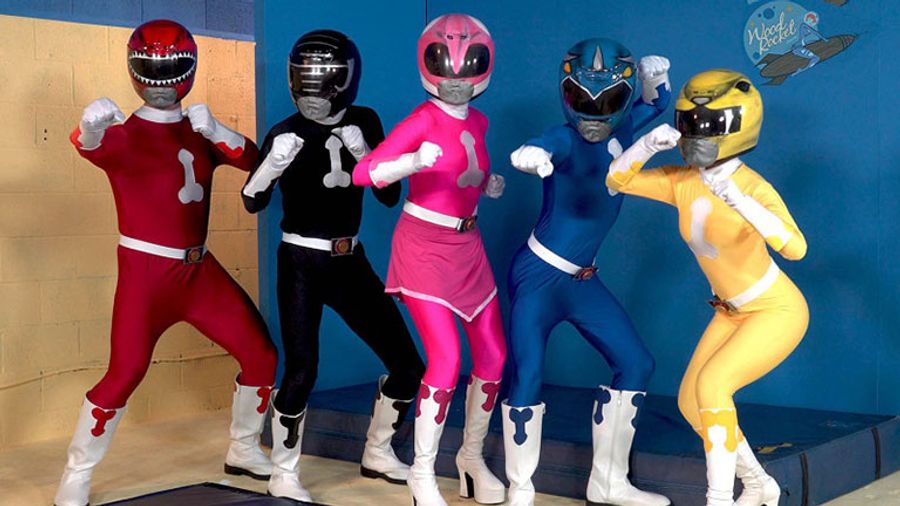 Power Rangers Get The WoodRocket Treatment