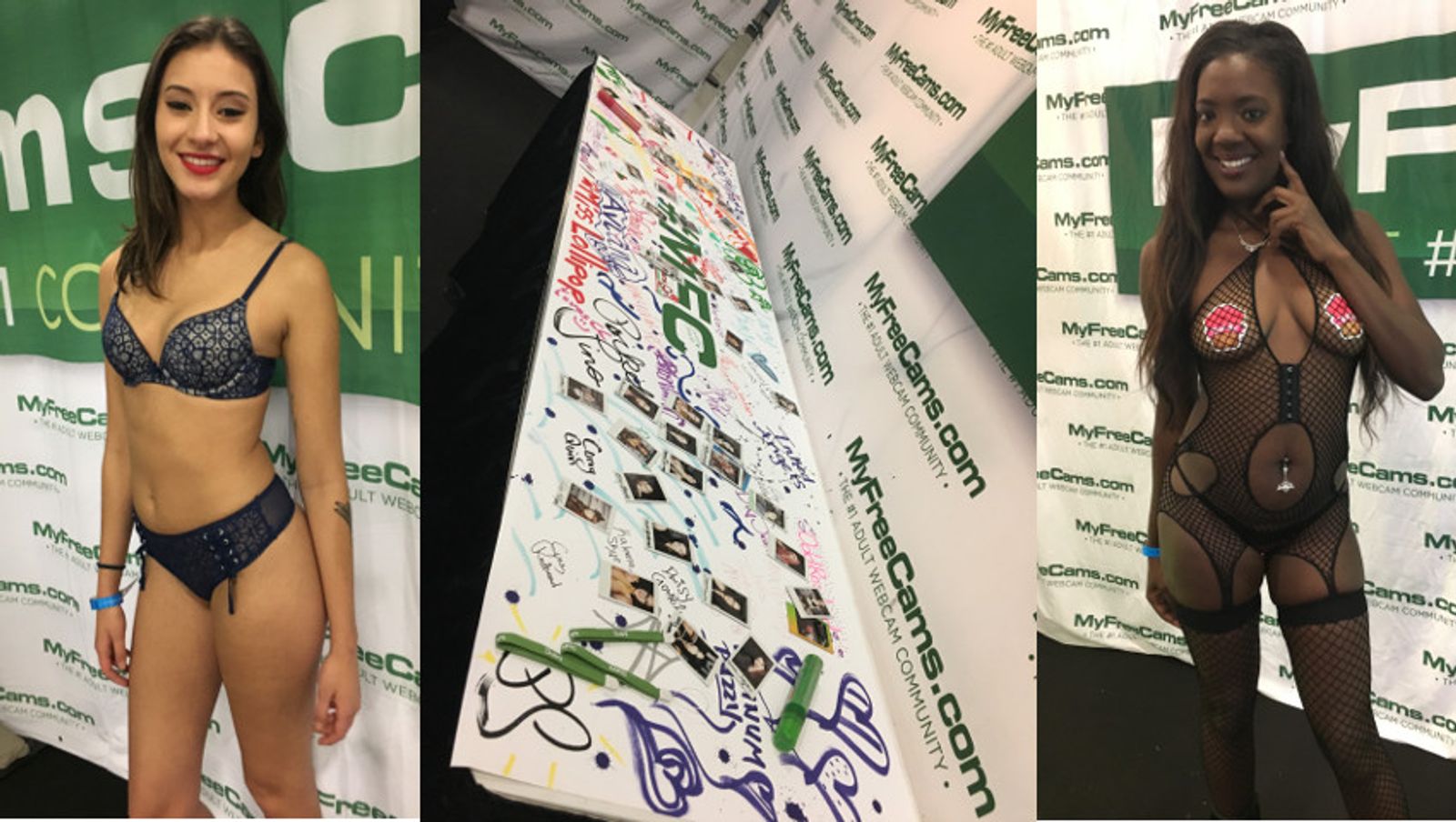 MyFreeCams Crew Wraps Exxxotica N.J. | AVN