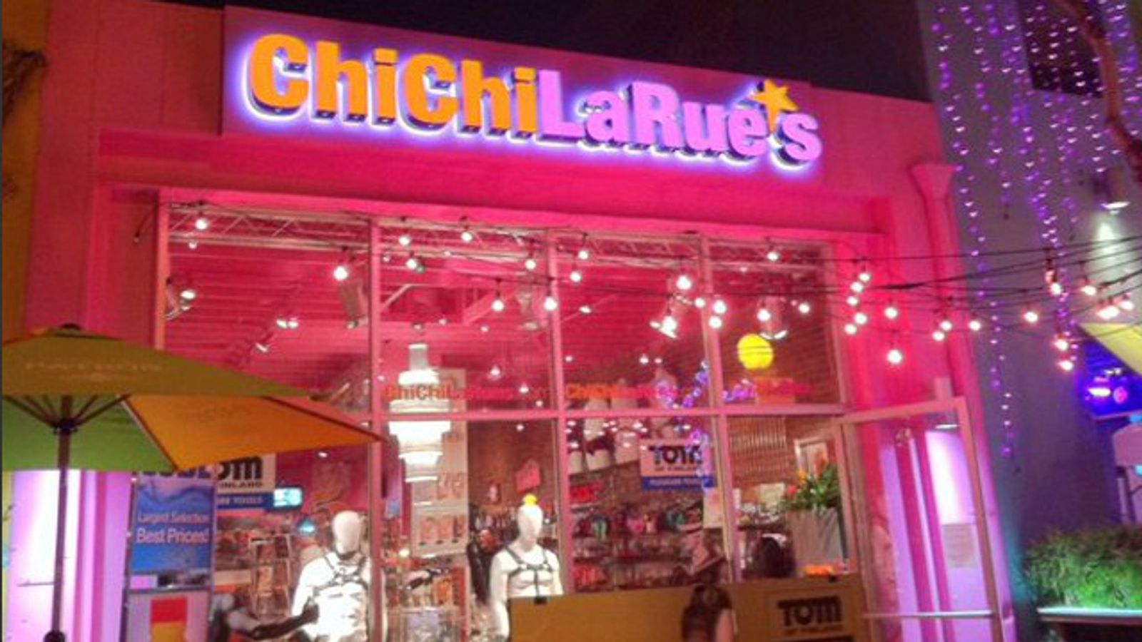 Chi Chi LaRue's Unveils Revamped Retail Outlet