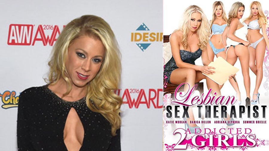 Katie Morgan Works Through Her Issues In 'Lesbian Sex Therapist'