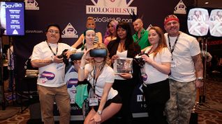 HoloFilm Productions Gives HoloGirlsVR.com an All-Star Shoot