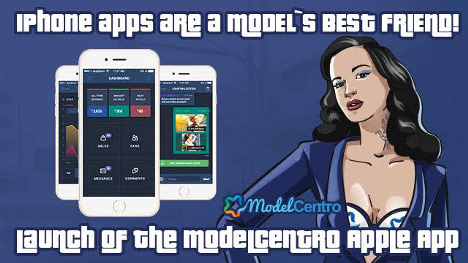 ModelCentro Launches iPhone/iPad App