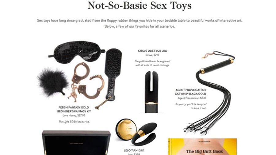 Gwyneth Paltrow Tackles Sex Toys On Goop