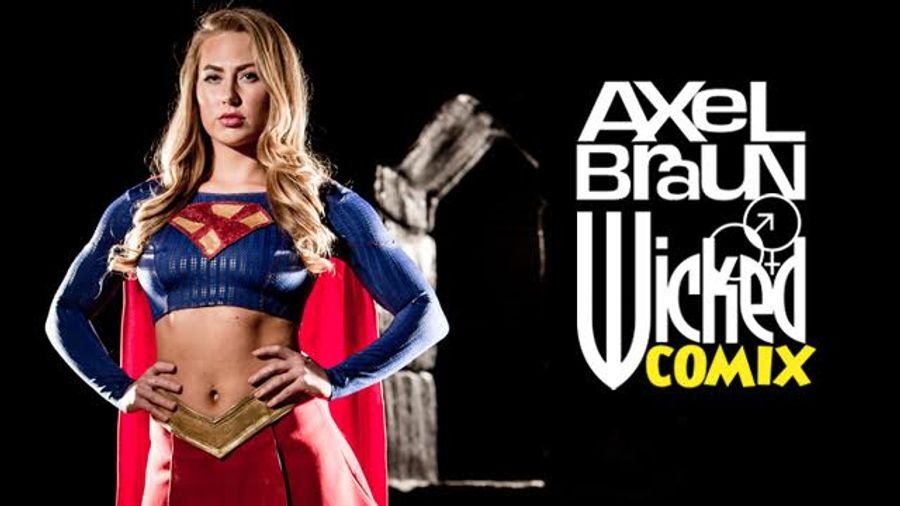 Axel Braun's 'Supergirl XXX' Flying to Retailers