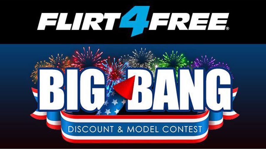 Flirt4Free Offers 'Big Bang' Discount & Model Contest