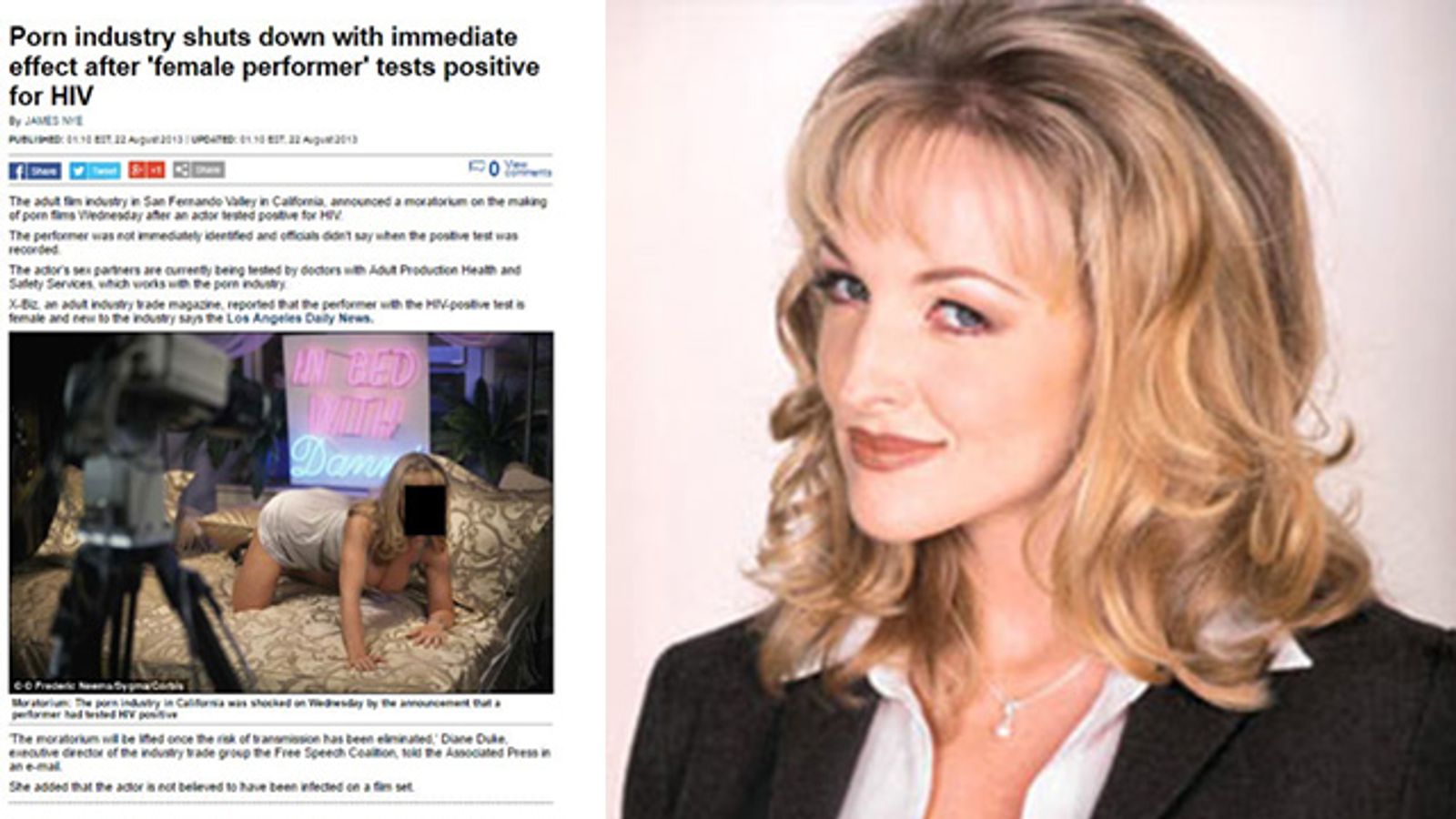 Danni Ashe Defamation Suit Against UK Daily Mail Can Go Forward | AVN