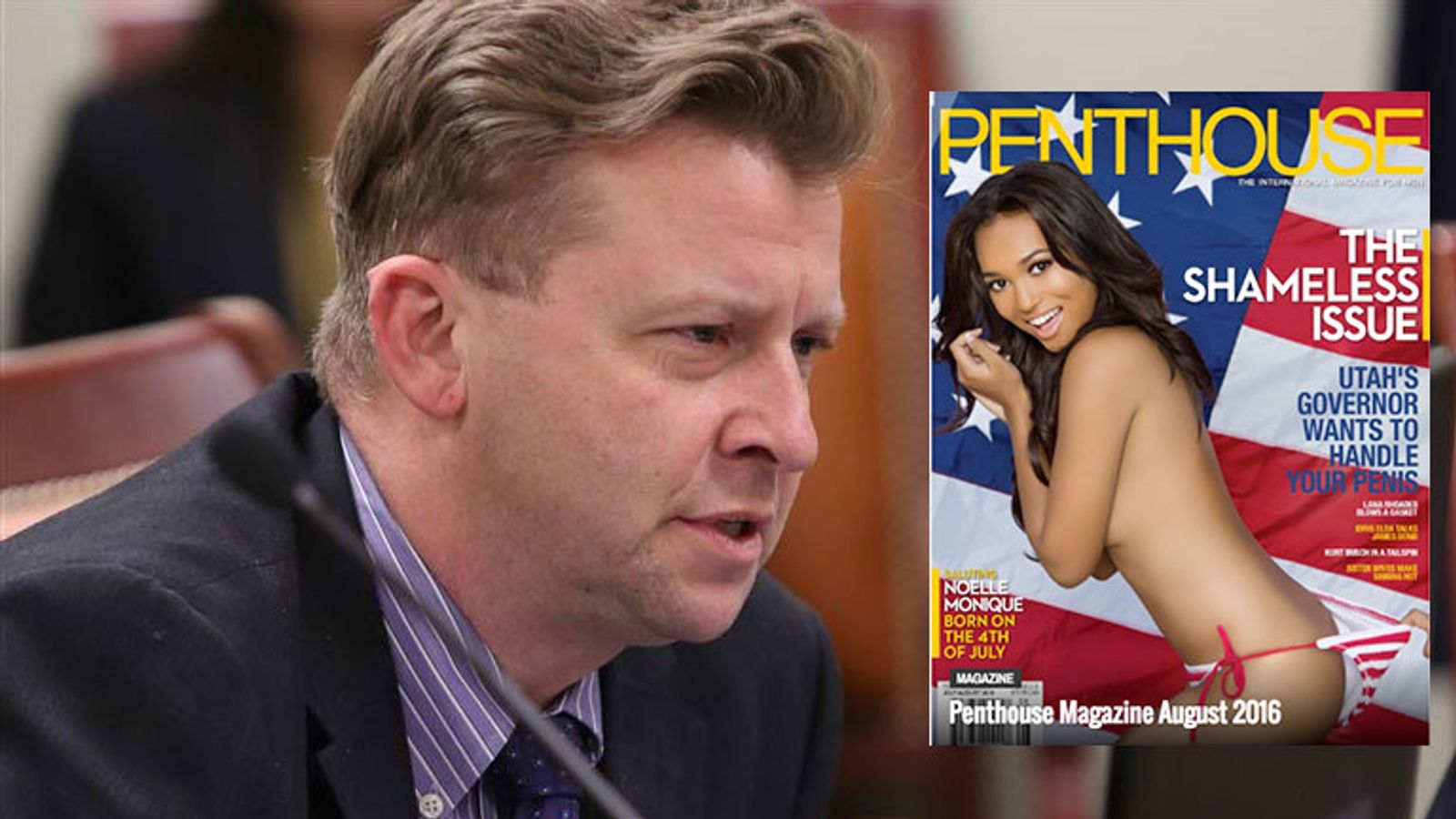 Anti-Porn Utah Takes Heat From Penthouse Mag