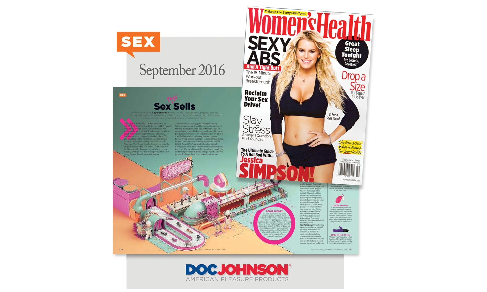 Women’s Health Mag Profiles Doc Johnson