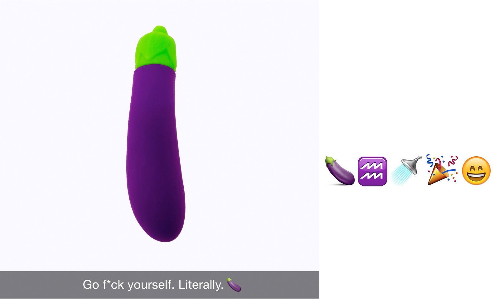 Eggplant Emoji Vibrator: Yes, It Exists