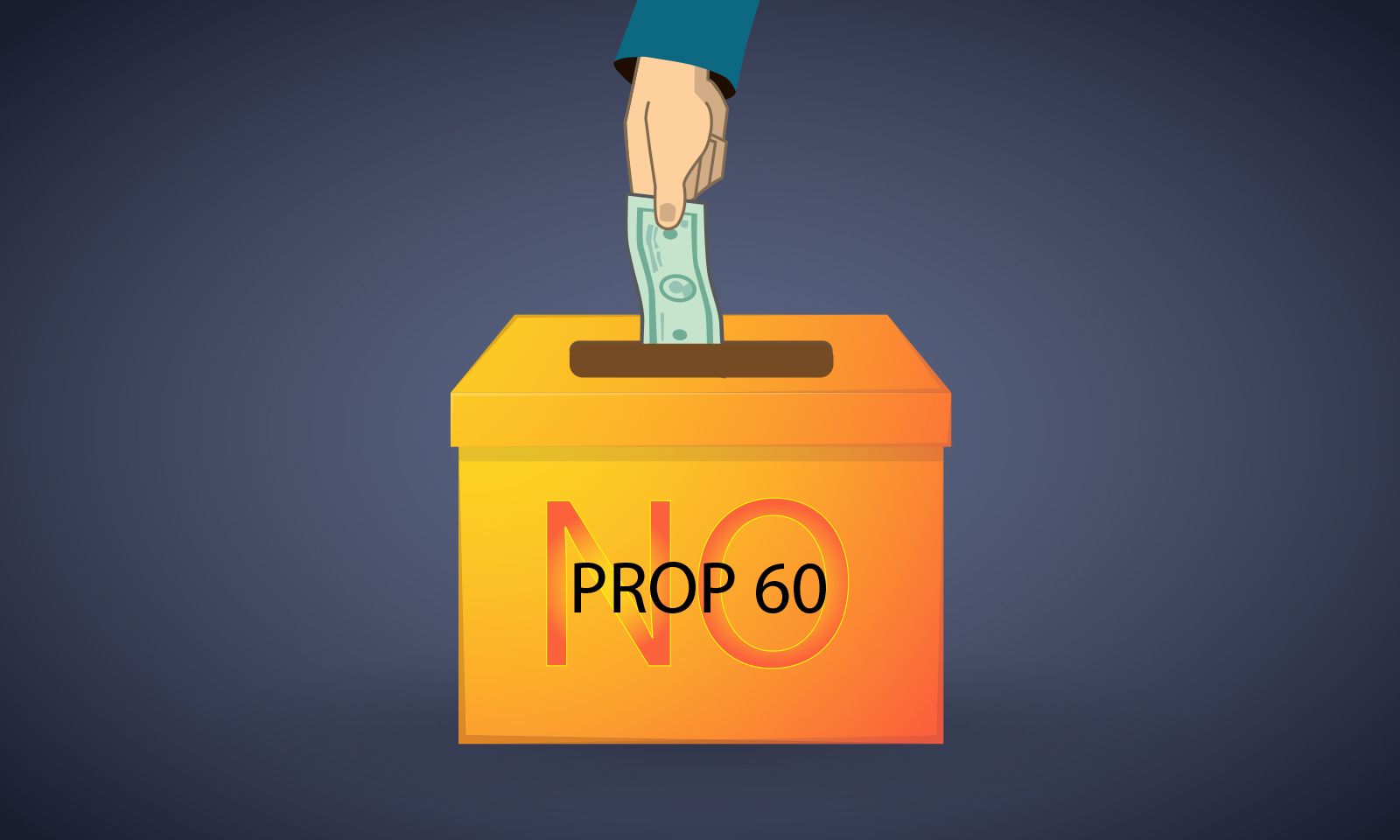 Make It Trend: #NoProp60 Twitter Blitz Underway Today