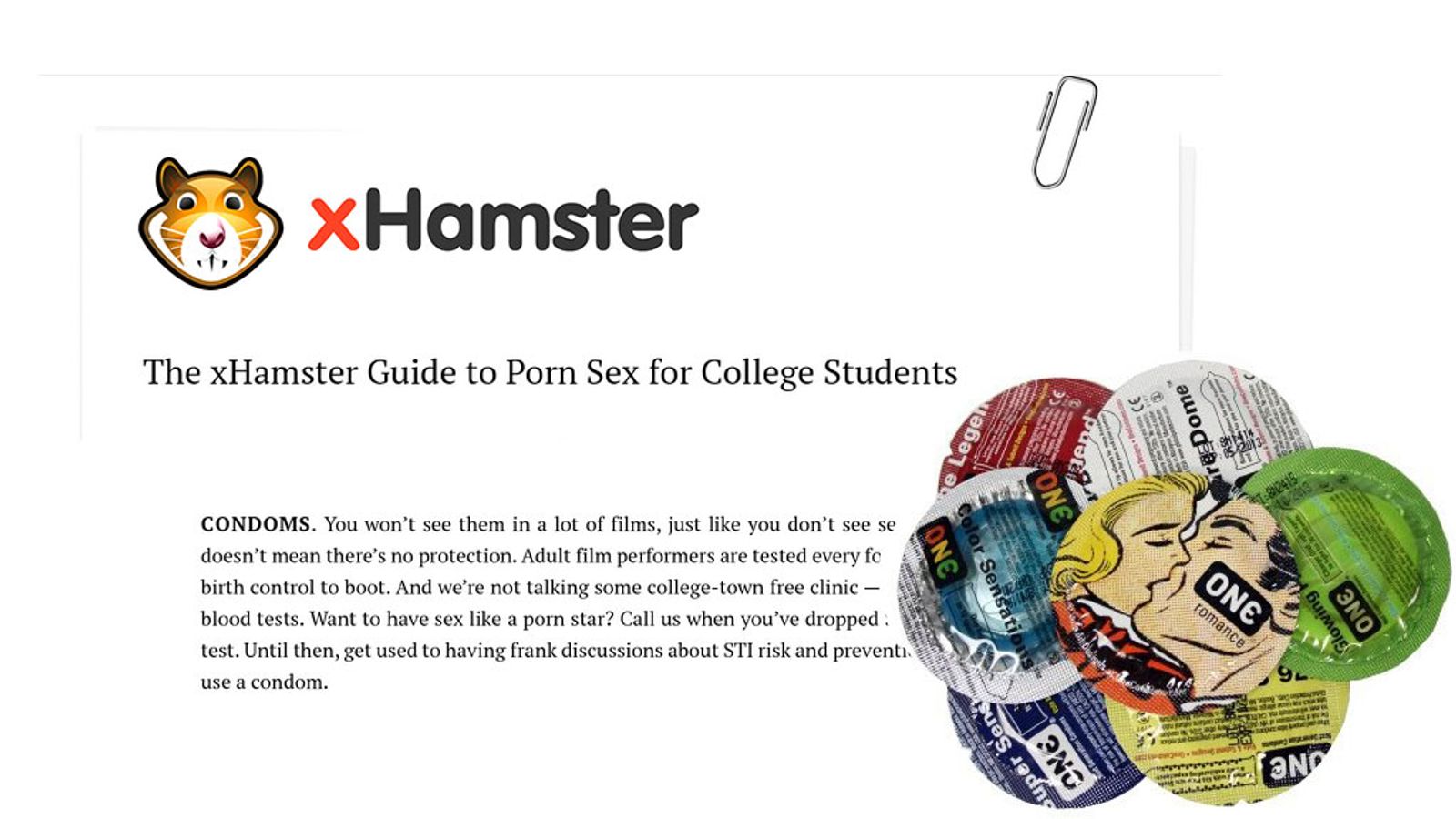 Socially Conscious xHamster Releases College Student Sex Guide | AVN