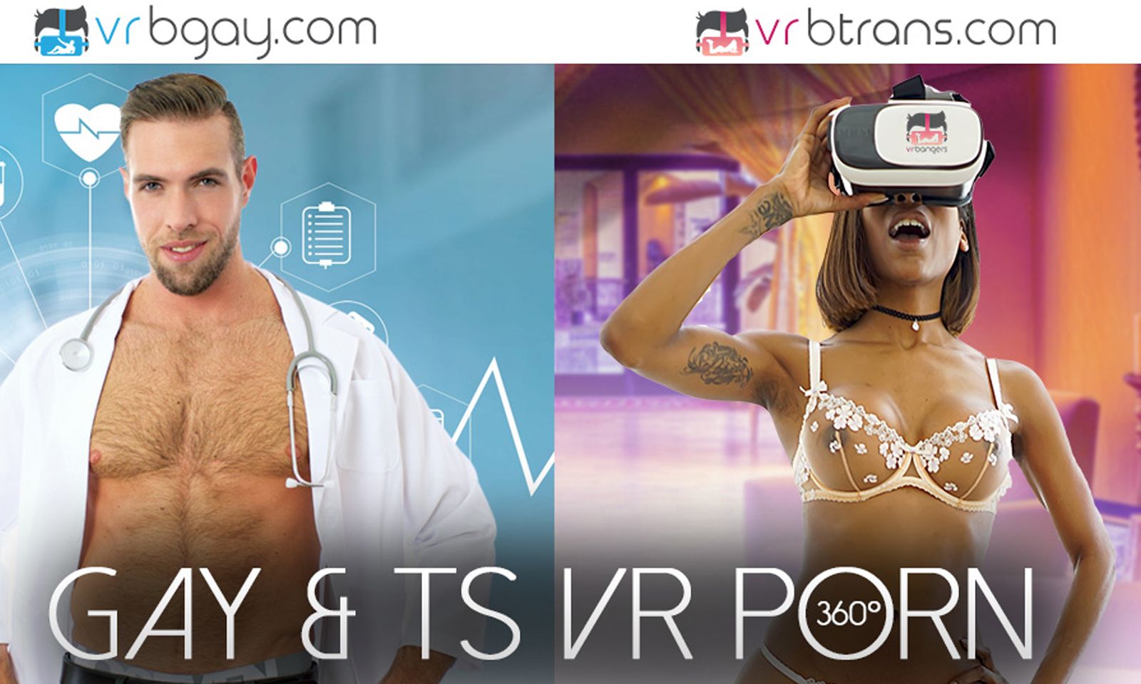 VR Bangers Releases First Ever 360° Gay and Trans VR Porn Site