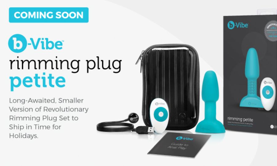 Smaller Version of b-Vibe Rimming Plug Coming This Month