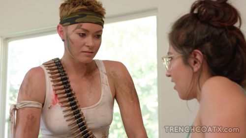 1st Scene of Kayden Kross' 'Gamer Girls' Now On Trenchcoatx