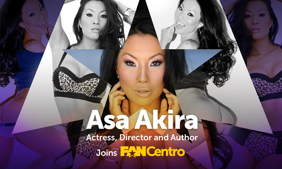 Asa Akira Joins FanCentro Platform