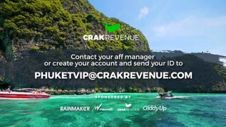 CrakRevenue Giving Away Passes for VIP Party in Thailand