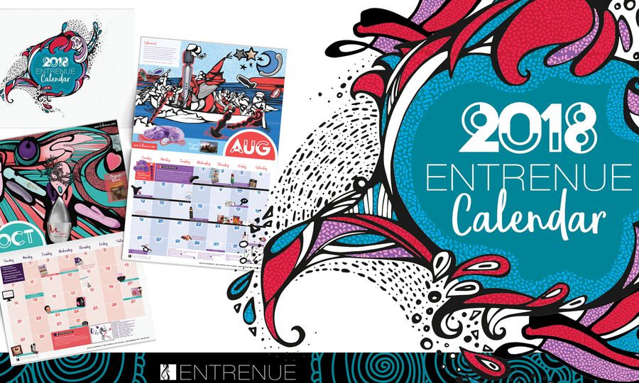 Entrenue Debuts 2018 Calendar, Catalog Hybrid