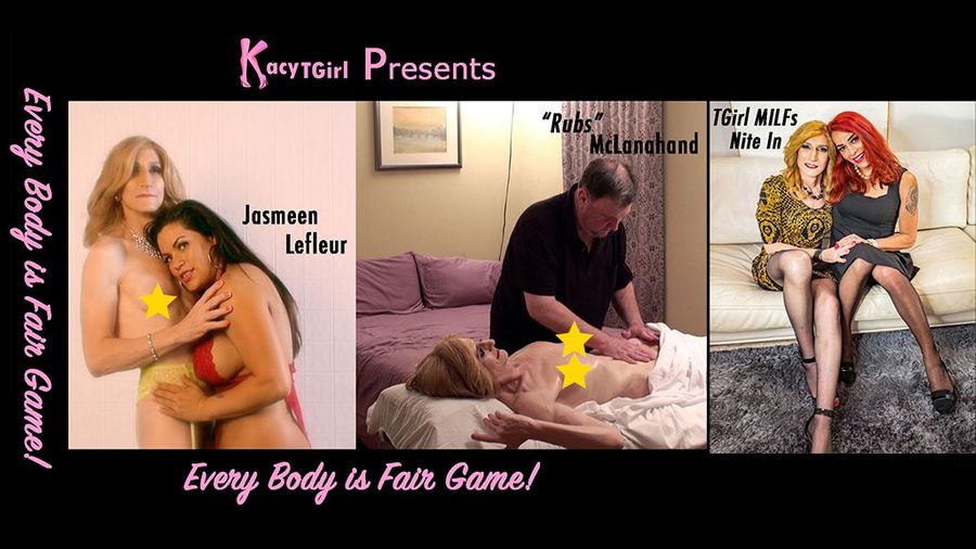 Kacy TGirl's 'Every Body Is Fair Game' Now On GroobyDVD.com