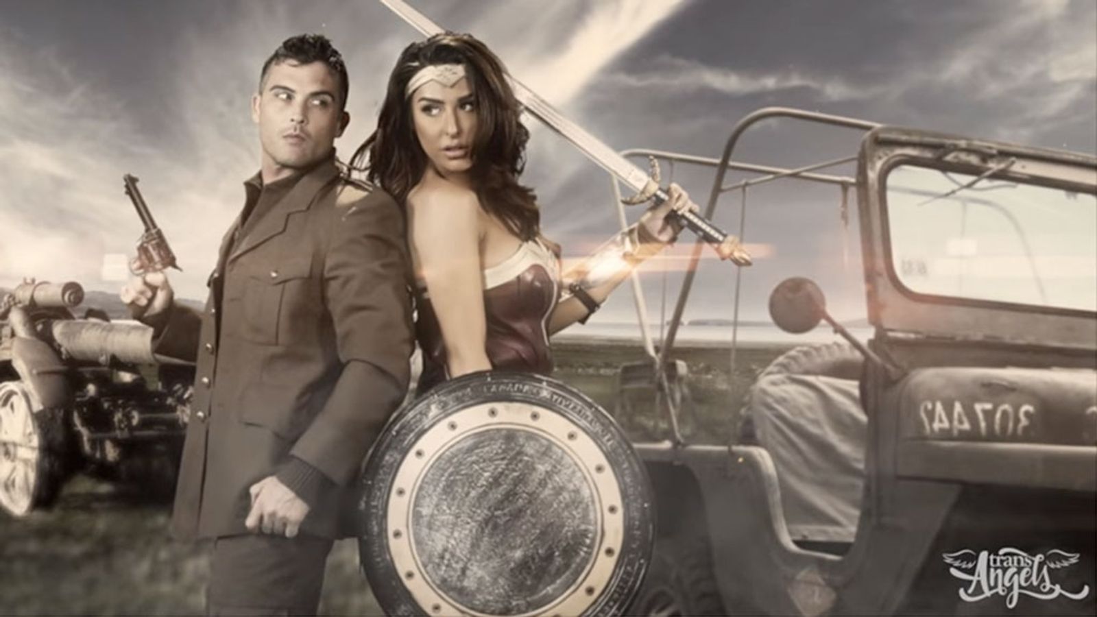 TransAngels Unveils 1st Parody 'Wonder Woman: A XXX Trans Parody'