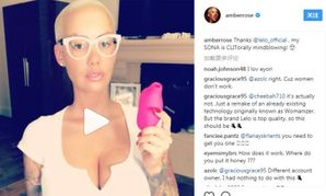 Amber Rose Proclaims LELO’s Sona ‘Mind-blowing’