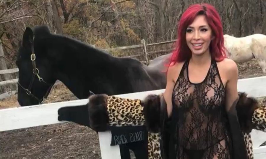 Farrah Abraham Models Skimpy New Lingerie Line